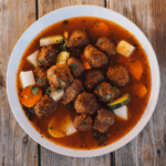 Spicy lamb meatballs